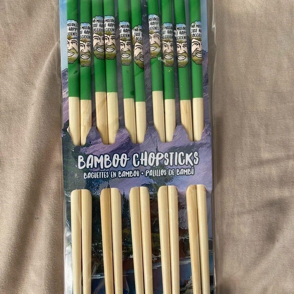 NWT- Bamboo Chopsticks- 5 per package